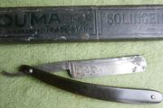 Antique Razor Solingen Puma in Original Case, very sharp