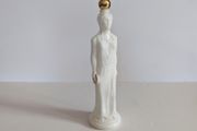 Vintage Avon White Greek Bottle