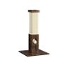 High Quality  Cat scratching post, scratching column, scratching trunk made of natural sisal rope, scratching post with plush toy ball, scratch protection for furniture, 73 cm high, vintage brown Image 2