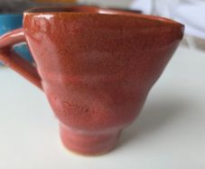 Coffee cup, artisan hand made ceramic coffee cup