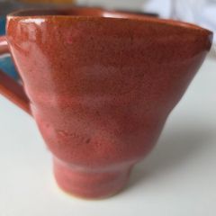 Coffee cup, artisan hand made ceramic coffee cup