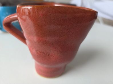Coffee cup, artisan hand made ceramic coffee cup