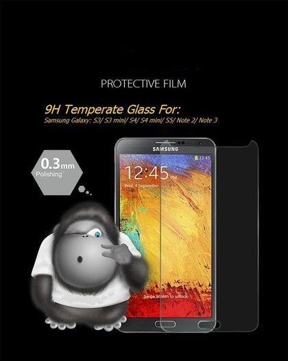 Protective 9H Tempered Glass Screen Guard Protector for Sony Xperia Z3