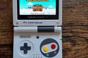 Game Boy Advance SP IPS USB C Super Famicom Edition