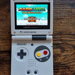 Game Boy Advance SP IPS USB C Super Famicom Edition