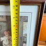 Vintage Framed Print - Puppy Love - by Charles Burton Barber (1836-1893) Made in England Image 5