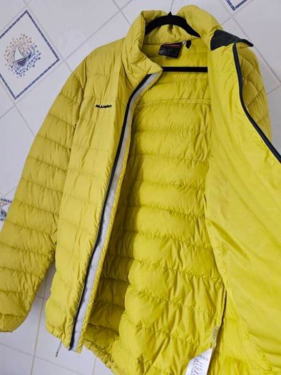 Vintage Mammut Quilted Down Jacket XL Hiking Mountaineering