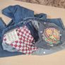 womens WRANGLER PETER MAX EDITION jeans RETRO SLIM  size W 27 L 31 high waisted stretchy Image 8