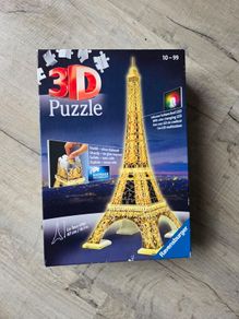 3D Eiffel Tower Led Puzzle