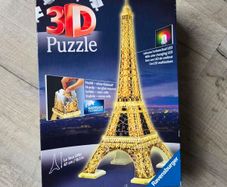 3D Eiffel Tower Led Puzzle