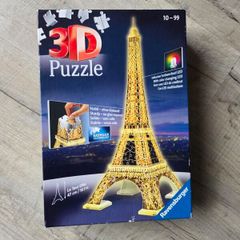 3D Eiffel Tower Led Puzzle