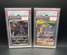 Mewtwo 183/165 Psa 10 | Garchomp & Giratina Gx 099/173 Psa 10 Pokemon Cards