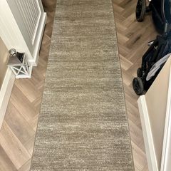 Grey Runner Rug