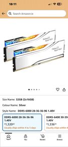 ddr 5 ram Mamory two 16gb=32gb
