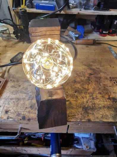handmade lamp