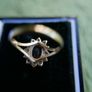 Vintage 9ct Yellow Gold 375 Gold Garnet  Ring 2,0g size L1/2 Image 10