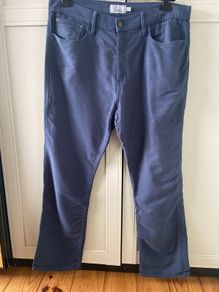 M&S Collection Men's Air Force Blue Regular fit Chinos 36R