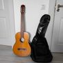 Vintage 1960s Rosetti The Schaller Scholar No.007 Classical Acoustic Guitar + leather Bag Image 5