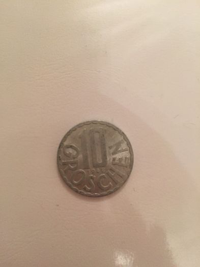 1964-1972 Austrian 10 groschen's