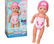 Zapf Baby born My First Swim 30 cm Bath Doll EUC
