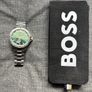 BOSS Troper Automatic 42mm Green Dial Watch 1514200  Box & Extra Links Image 2