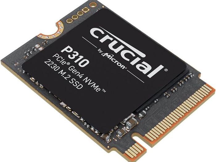 Crucial P310 SSD 2TB M.2 2230 NVMe PCIe Gen4 Internal SSD, Up to 7,100 MB/s, Compatible with Steam Deck, ASUS ROG Ally, MSI Claw & Microsoft Surface, Solid State Drive - CT2000P310SSD2