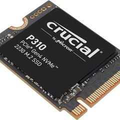 Crucial P310 SSD 2TB M.2 2230 NVMe PCIe Gen4 Internal SSD, Up to 7,100 MB/s, Compatible with Steam Deck, ASUS ROG Ally, MSI Claw & Microsoft Surface, Solid State Drive - CT2000P310SSD2