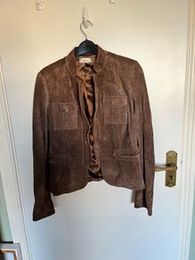 Brown Suede Blanco jacket - size 10