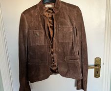 Brown Suede Blanco jacket - size 10