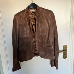 Brown Suede Blanco jacket - size 10
