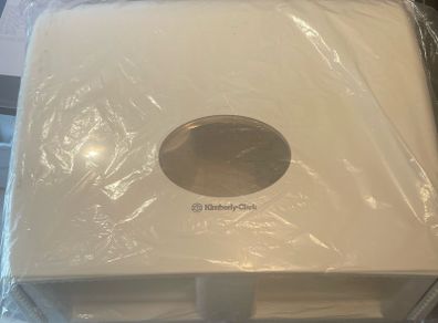 Aquarius Ripple Midi Jumbo Non-Stop Toilet Tissue Dispenser White