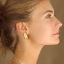 Brand New 18K Women's Earrings Dupes Hypoallergenic Stud Earrings Image 6