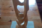 Wooden carving