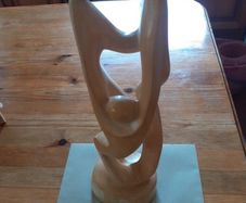 Wooden carving