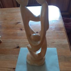 Wooden carving