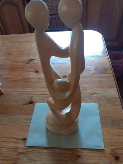 Wooden carving