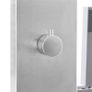 Outdoor Shower with Tray WPC Stainless Steel Image 10