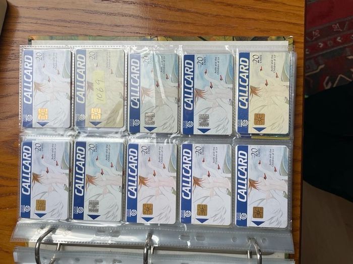 Call cards Irish all me doubles start at 1 euro each most are 2 euro each