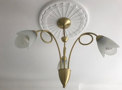 2 Vintage brass ceiling lights, 50 euro each 90 euro for 2.