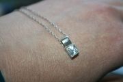 Vintage Sterling Silver 925 Jewelry Necklace Pendant 3g