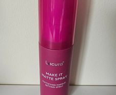 Mattifying makeup setting spray  Lacura