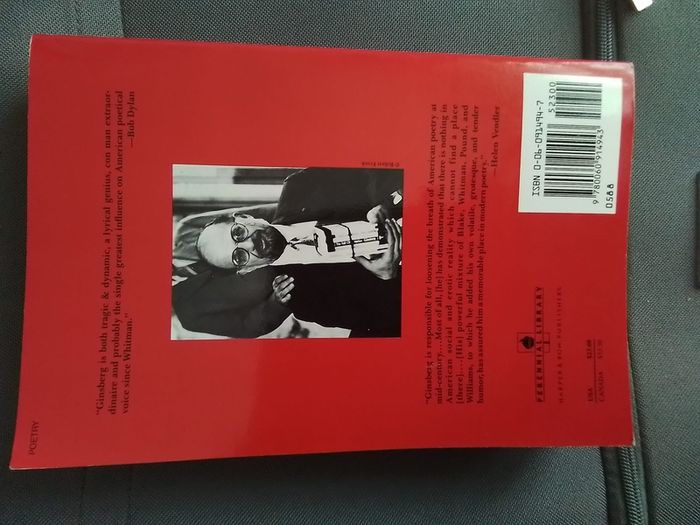 Allen Ginsberg book of poems