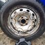 4 steel van wheels and good tyres off vivaro Image 4