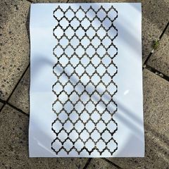 Free brand new A2 wall Stencil unused