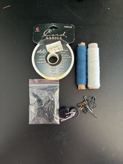 Threads and buttons
