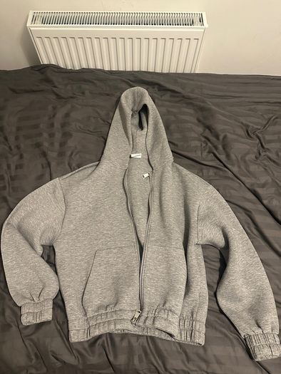 Bershka Grey Hoodie Size S