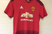 Manchester United Jersey.Season 2018/2019.Official Adidas Mens Home Jersey. Authentic Original From 2018. Not A Modern Day Remake.