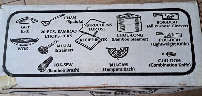 China Connection Gourmet Wok Set