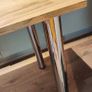 Dining room/ kitchen table 120 x 70 cm - height-adjustable legs Image 2