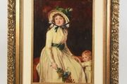 Beautiful antique oil painting